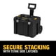 thumbnail image 4 of Caja de herramientas DEWALT TSTAK DWST17820 con ruedas, negra, 4 of 6