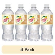 (4 pack) Canada Dry Vanilla Cream Soda, 20 fl oz