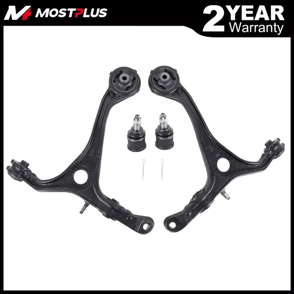 MOSTPLUS 4PCS Front Lower Control Arms Ball Joints for 04-08 Acura TSX 03-07 Honda Accord