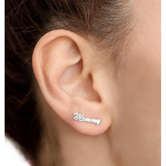 Mama Necklace 14K Gold Plated Dainty Mother And Daughter Matching Gift For New Mom Boyfriends Mom Women Mother'S Day Mama Gifts[o7403]