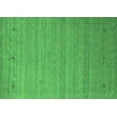 thumbnail image 1 of Ahgly Company Indoor Rectangle Abstract Emerald Green Contemporary Area Rugs, 2' x 4', 1 of 4
