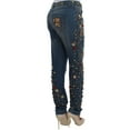 thumbnail image 4 of Dolce  Gabbana Crystal Roses Heart Embellished Jeans, 4 of 9