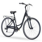 sixthreezero Body Ease Men's 7-Speed Comfort Road Bicycle, 26 In. Wheels, Matte Black