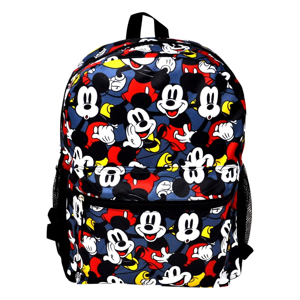 Disney Disney Mickey Mouse Backpack 16" AllOver Print Classic Front