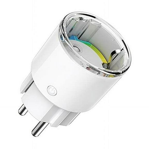 Home Automation WiFi Smart Plug, IFTTT Support, Energy Monitoring, Works With Google Assistant, For Streamlined Device Control (1 Piece)