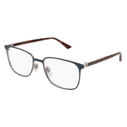 Gucci GG0294O 004 Eyeglasses Matte Blue Havana Brown Frame 54mm