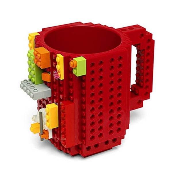 Montaje para Bricolaje Bloques Construcción Montaje Mark Creativa (rojo)
