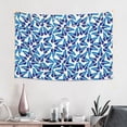 thumbnail image 2 of Xecao Blue Butterflies Print Tapestry, Wall Hanging Room Funny Decor, Backdrop Room Decor for Bedroom Living Room dormitory, 2 of 8