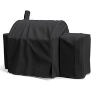 SHINESTAR Grill Cover for Char-Griller 2137 Outlaw, Competition Pro, Kingsford Barrel Charcoal Grill 30", Heavy Duty 600D Polyester with PVC Coating, Waterproof Smoker Cover