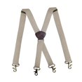 thumbnail image 1 of Tirantes para hombre portátiles con 4 clips de gancho giratorios, ligeros, tipo x, para ir de compras. Beige, 1 of 9