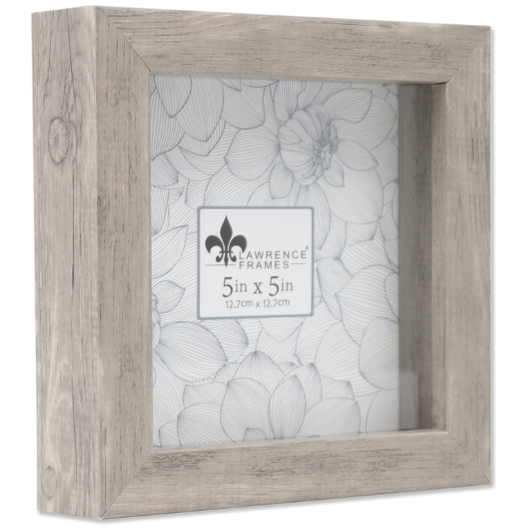 Lawrence Frames 5.9x5.9 Polystyrene Shadow Box, Off-White photo 1