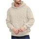 thumbnail image 2 of pstuiky Camisas casuales de manga larga para hombre, Sudadera con capucha de manga larga informal cálida de color sólido para hombre Tops de hombre s, 2 of 4