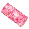 thumbnail image 2 of Sonducket Calentador de polainas para el cuello, pasamontañas, Bandana sin costuras, bufandas a prueba de polvo, pañuelo para la cabeza, Accesorio para el cabello flor rosa, 2 of 6