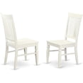 thumbnail image 2 of Weston Dining Chair with Wood Seat in Linen White Finish Pack of 2, 2 of 5