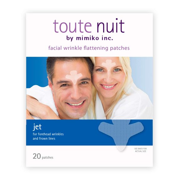 Parches antiarrugas faciales Toute Nuit Jet unisex extra grandes