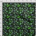 thumbnail image 4 of oneOone Rayon Pear Green Fabric Tropical Leaf Sewing Craft Projects Fabric Prints By Yard 56 Inch Wide, 4 of 5