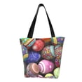 thumbnail image 2 of Kdxio Easter Eggs1 Women Reusable Grocery Bags Foldable Ripstop,Reusable Shopping Bags for Shopping,Gym,Gift, 2 of 7