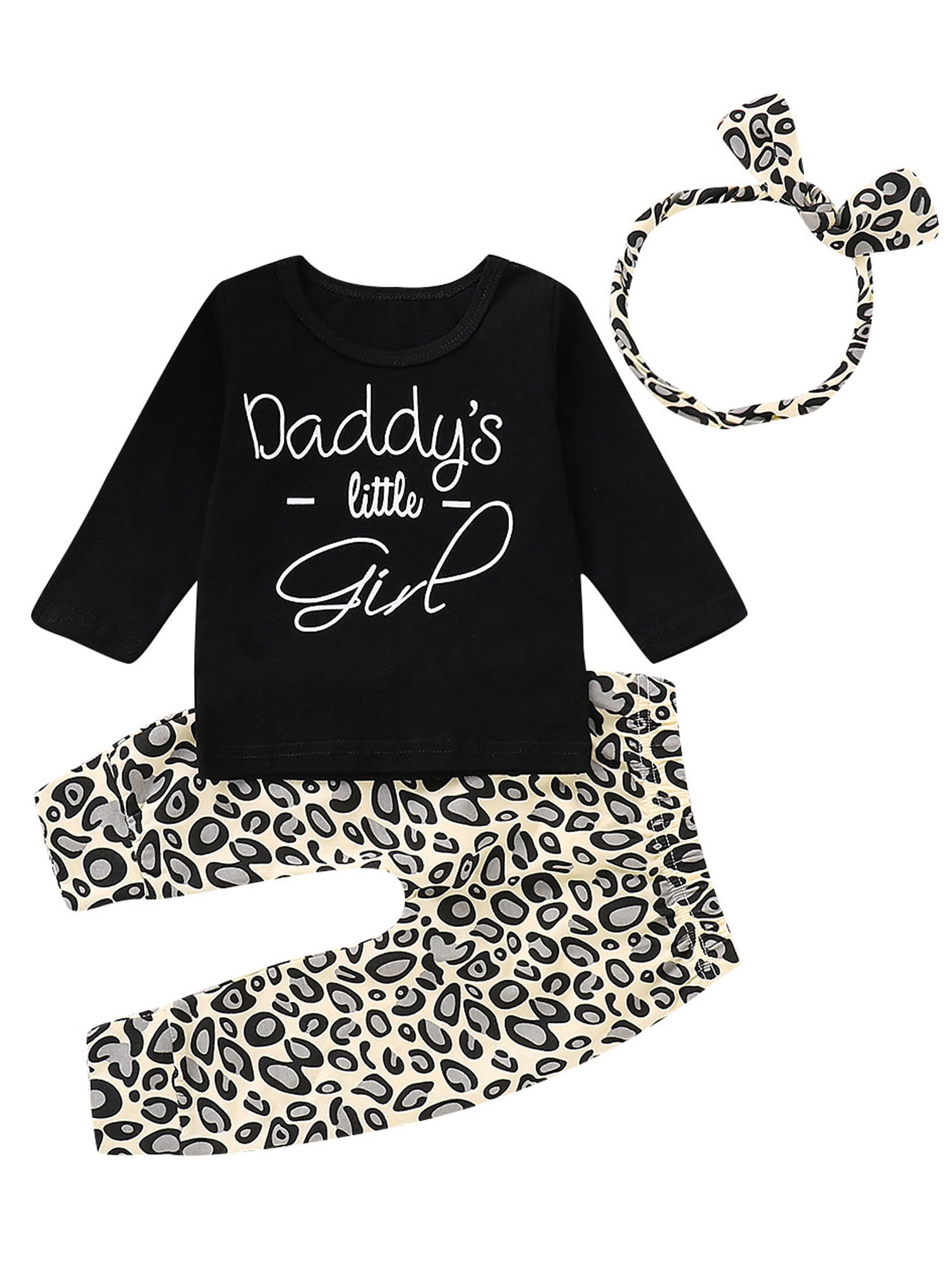 baby girl leopard print