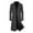 Dark Gray, variant on Fgnfyis Mens Jackets Autumn Winter Wool Blend Long Coat Solid Color Thicken Overcoat Men’S Trench Coat Mid Length Warm Mens Coats Khaki M
