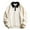 White, variant on ZRGHAOYLQ Henley Sweatshirts for Men Lapel Collar Drop Shoulder Casual Long Sleeve Pullover Sweatshirt Tops Solid Color Button Up Shirt Coffee L