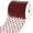 Red, variant on HOMEFORD Christmas Expandable Sparkle Tinsel Wired Ribbon, 4-inch, 10-yard, Silver