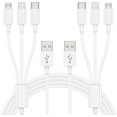 thumbnail image 1 of Cable de carga CyvenSmart 3 en 1 USB-A a Lightning/USB-C/Micro, 1 of 7