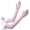 Purple, variant on Women's Full Finger Sun Sleeves Wrist Cutout Touch Screen Non-Slip Palm Ice Silk UV Protection for Driving Cycling and Outdoor Activities Sleeves