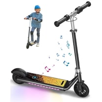 MIHOVER Electric Scooter for Kids, Ride on Toys 150W Motor 10mph Speed Electric Scooter with Adjustable Handlebar and LED Lights