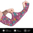 thumbnail image 5 of Vsdgher Summer Flamingo Pattern Cooling Arm Sleeves for Men & Women, Breathable, UV Sun Protection, Sports Arm Sleeves for Women, Men & Youth, 5 of 8