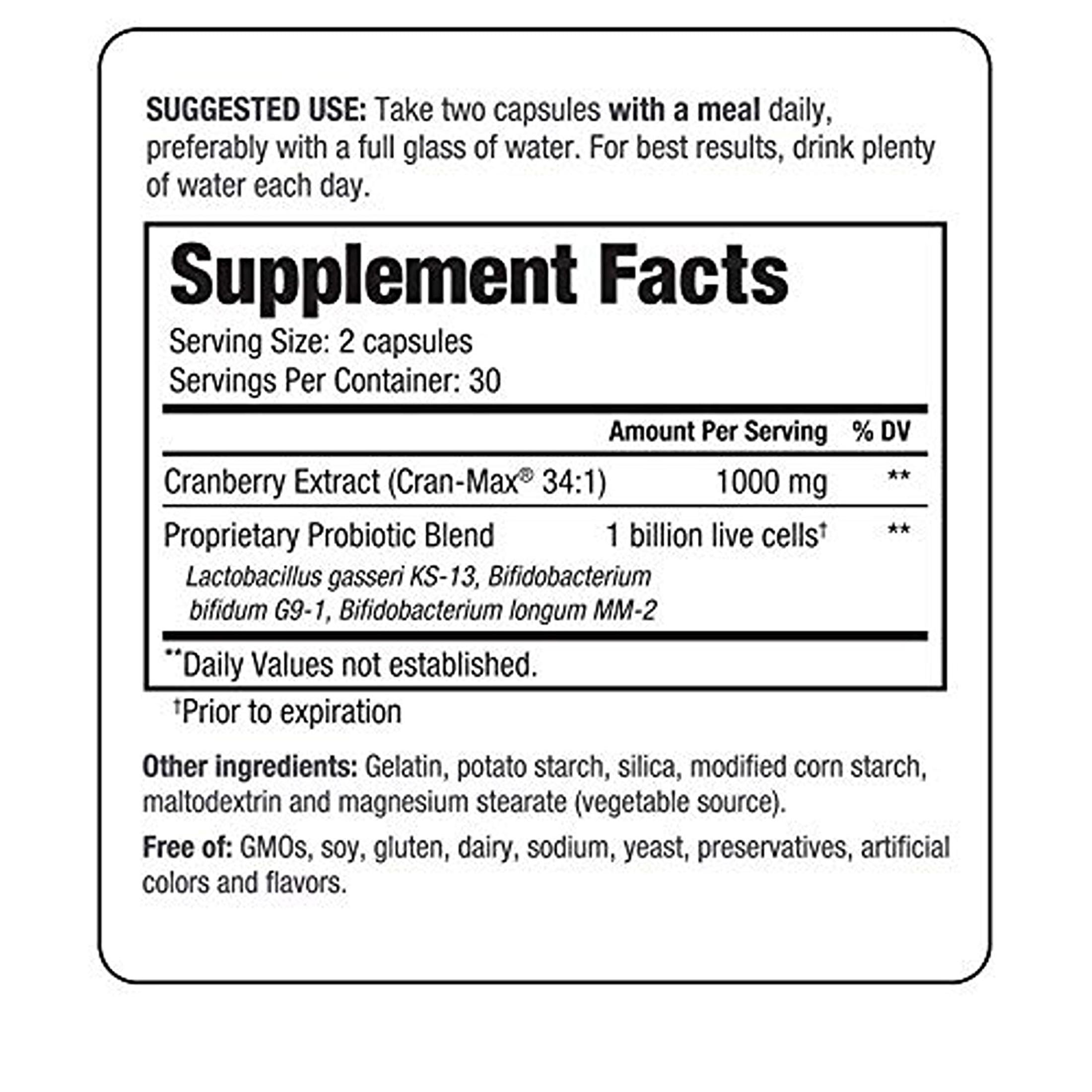 Kyo-Dophilus Cran Probiotic, Urinary Tract and bladder Health