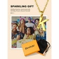 thumbnail image 5 of Bestyle Layered Initial Necklace for Women Gold Plated Twist Letter Pendant Paperclip Chain Choker Jewelry Gifts for Birthday Christmas (K), 5 of 9