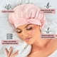 thumbnail image 2 of Gorro de Seda 100% Morera GOLDEN STAR BEAUTY Rosa Extra Grande, 2 of 7