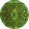 thumbnail image 1 of Ahgly Company Indoor Round Persian Green Traditional Area Rugs, 5' Round, 1 of 1