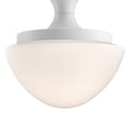 thumbnail image 4 of 47811CI Hinkley Lighting Knox - 12W 1 LED Extra Small Semi-Flush Mount-8.75 Inch Tall and 8 Inch Wide-Chalk White Finish, 4 of 7