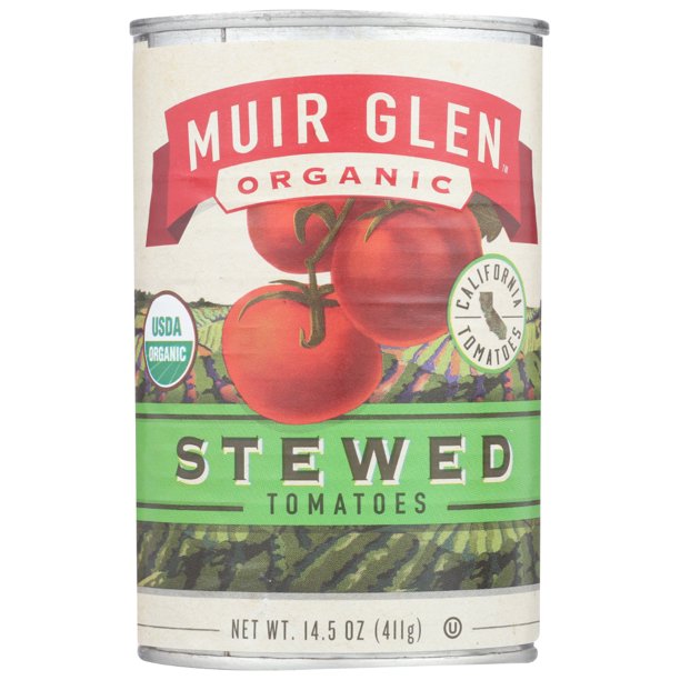 Muir Glen, Organic Stewed Tomatoes, 14.5 oz
