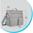 thumbnail image 5 of Bolsa organizadora JanHm para cochecito con portavasos impermeable grande, 5 of 5