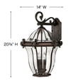 thumbnail image 2 of Hinkley Lighting - Three Light Wall Mount - San Clemente - Large Wall Outdoor in, 2 of 5