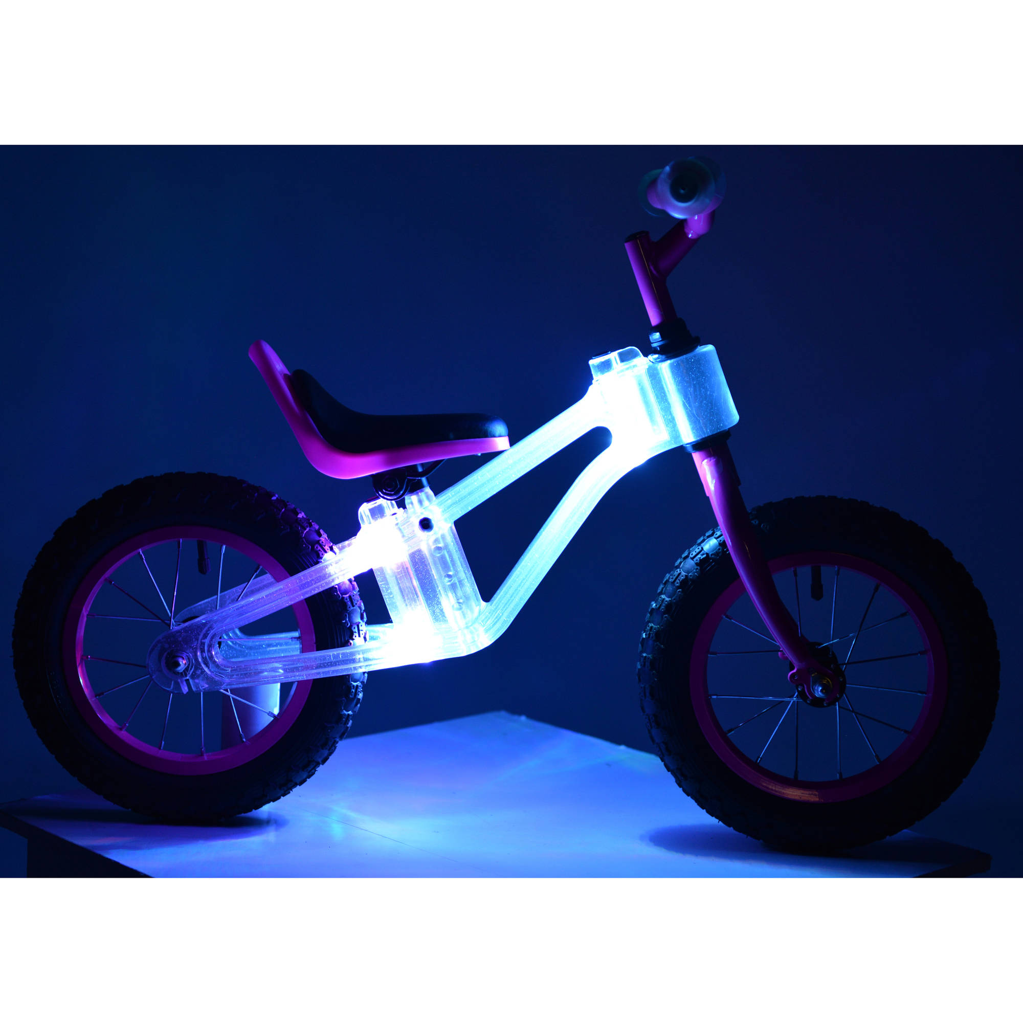 KaZAM 12" Blinki Balance Child's Bike with Multi-Colored LED Lights, Pink - image 2 of 6