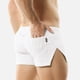 thumbnail image 2 of Pantalones cortos de running lisos para hombre: pantalones de chándal elásticos en la cintura, poliéster, S-XL, 2 of 6