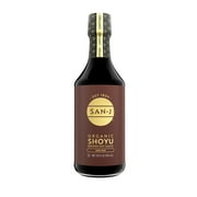 San-J Organic Authentic Shoyu Soy Sauce | Vegan, Non GMO, Kosher, FODMAP Friendly | Perfect for Dipping or as a Table Condiment | 20 Fl Oz (Pack of 6)