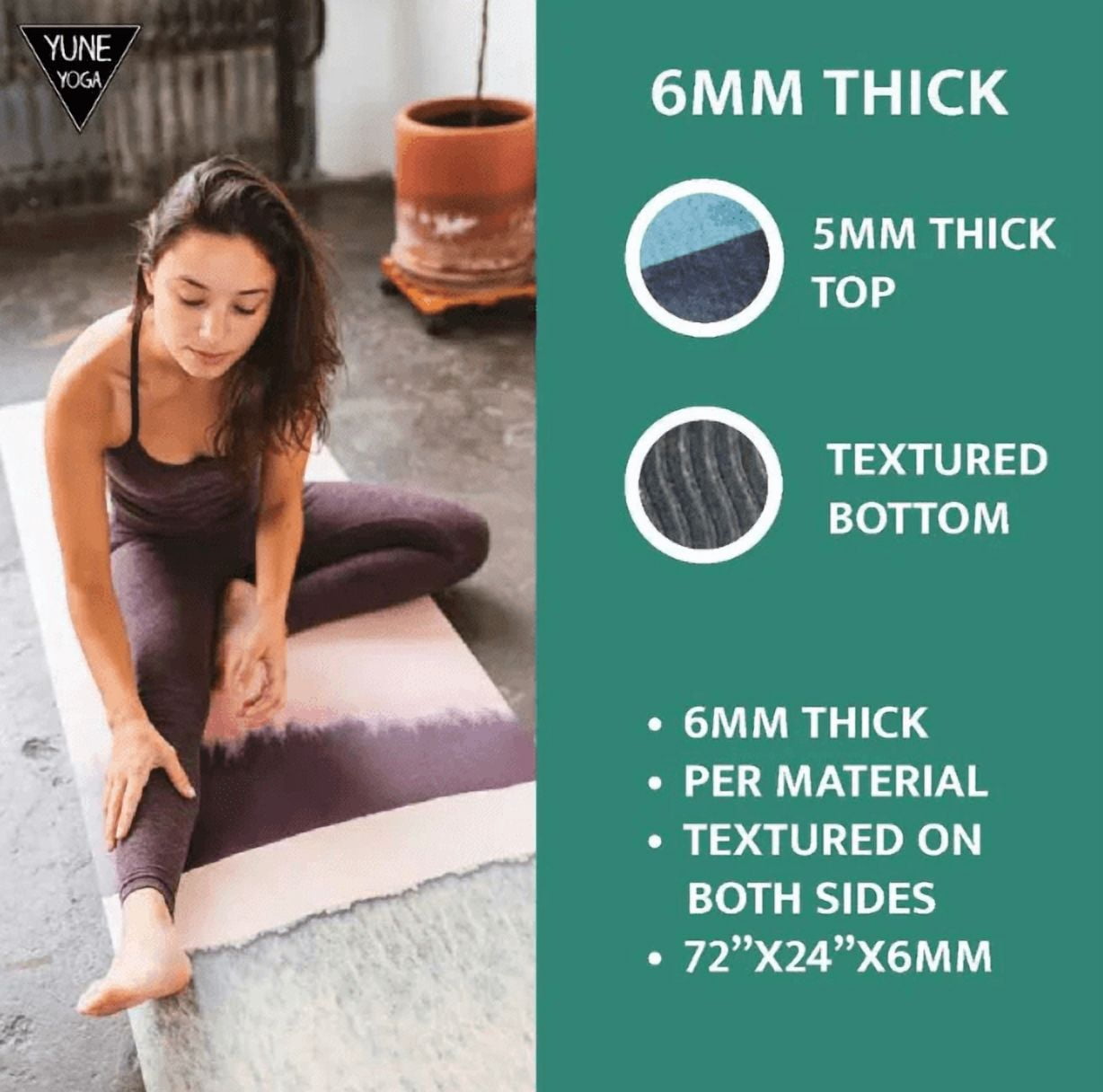 Yune Yoga - The Snake 5mm PER Yoga Mat