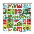 thumbnail image 1 of Merry Christmas Shower Curtains for Bathroom Polyester Fabric Winter Snow Xmas Tree Shower Curtain Set Machine Washable Bathroom Decor, 1 of 9