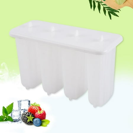 

Feiboyy Mould 4-PCS Maker Ice Popsicle Popsicle Yogurt Kitchen，Dining Bar