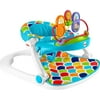 Fisher-Price Deluxe Sit-Me-up Floor Seat Infant Chair with Feeding Tray and Toys, Happy Hills