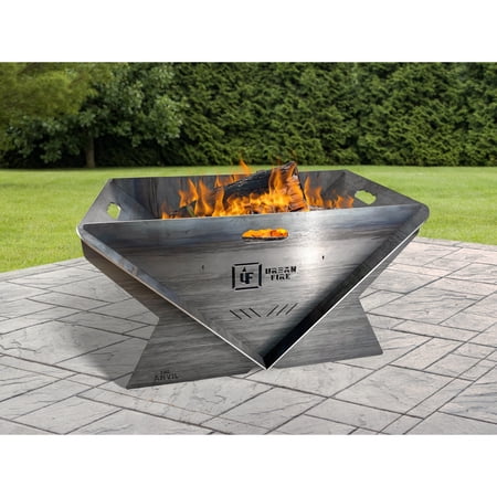 Urban Fire Anvil Collapsible Fire Pit in Graphite