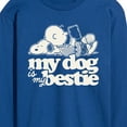 thumbnail image 3 of Peanuts - My Dog Is My Bestie - Men's Long Sleeve T-Shirt, 3 of 6