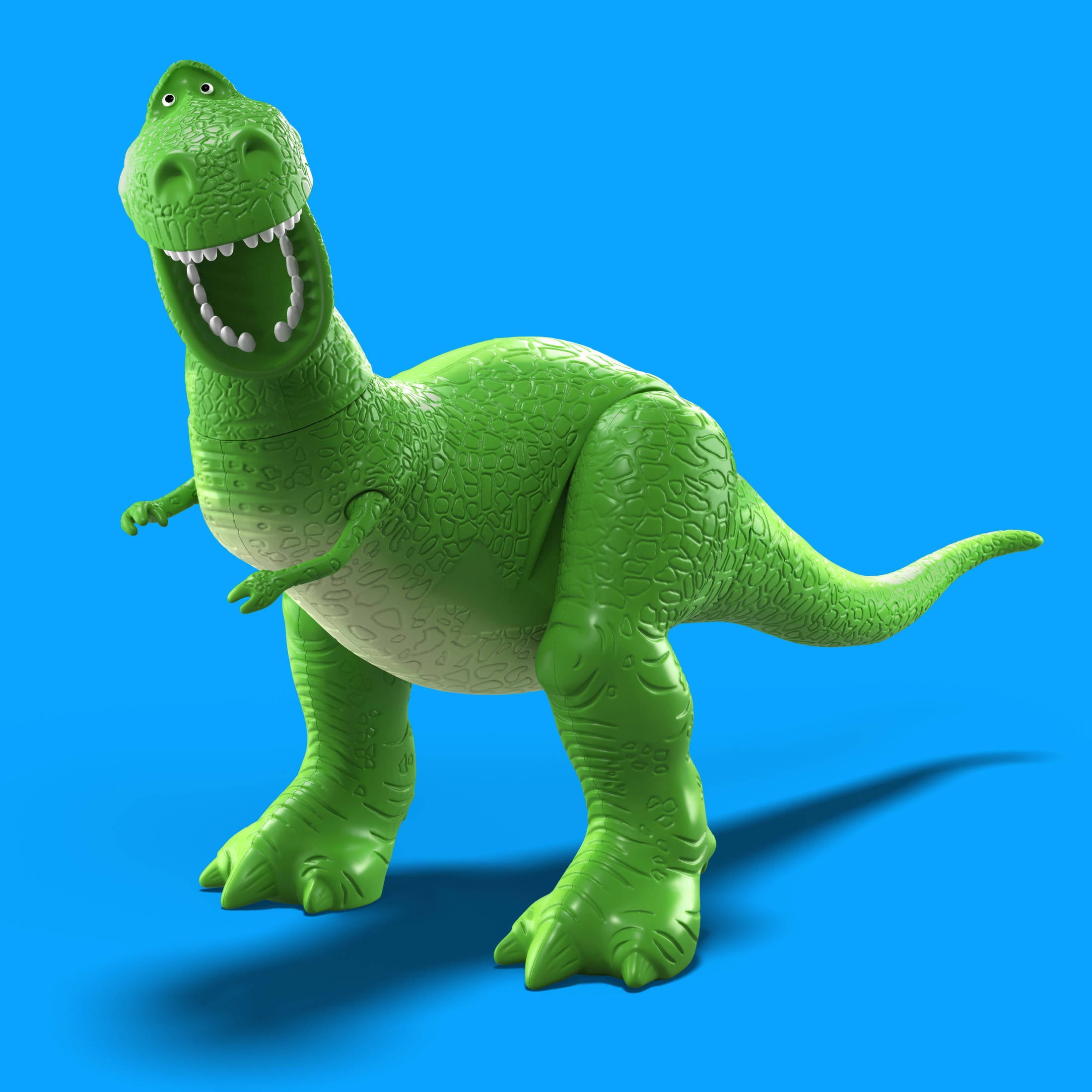 Disney and Pixar Toy Story Rex Action Figure 7.25 Inch Tall Dinosaur, 8 Posable Joints, Playscale