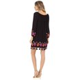 thumbnail image 3 of Trina Turk Women's Sandrah Embroidered Dress, Indigo, 8, 3 of 3