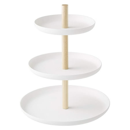 

3 Tier Cake Stand Serving Tray Fruit Platter Elegant Wedding Cupcake Holder Wooden Metal Cheese Dish