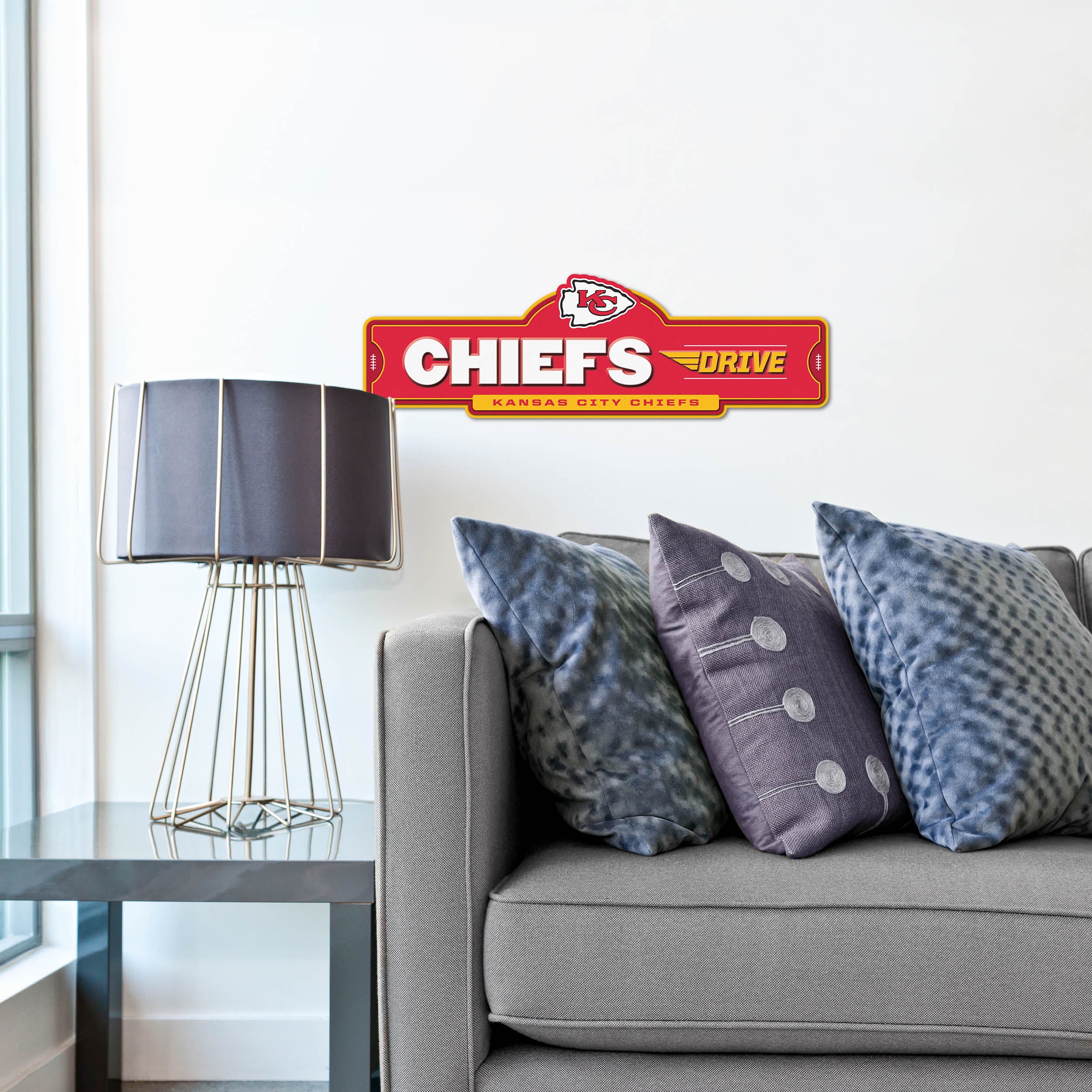 YouTheFan NFL Kansas City Chiefs Street Sign